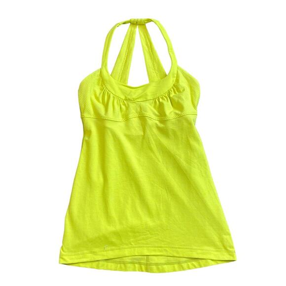 Lululemon Scoop Me Up Tank Top in Ray Bright Yellow Size 4 - Picture 9 of 10